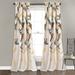 Bird Breeze Room Darkening Window Curtain Multi Set 52x84+2 - Half Moon 16T001673