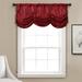 Estate Garden Valance Red Single 18x42 - Lush Decor C01394P12