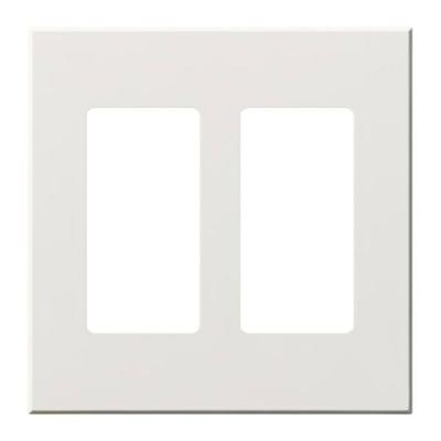 Lutron 68958 - VWP-2R-WH VAREO WALLPLATE 2GNG RECE...