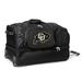 MOJO Colorado Buffaloes Black 27'' 2-Wheel Drop Bottom Rolling Duffel Bag