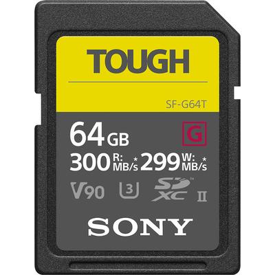 Sony SF-G64T/T1 64GB UHS-II Tough SD Card