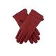 Dents Samantha Women's Faux Fur Lined Leather Gloves BERRY S