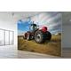 Wall Murals Online Ltd Red Tractor in The Field Wallpaper Wall Mural for Living Room Bedroom & Kids Room (10985815, 2XL)