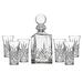 Godinger Silver Art Co Dublin Crystal 7 Piece Spirits Decanter 10oz & Shot Glass 2oz Set | 5.94 H x 2.64 W in | Wayfair 25813