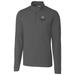 Men's Cutter & Buck Gray Colorado State Rams Collegiate Big Tall Traverse Half-Zip Jacket