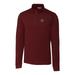 Men's Cutter & Buck Maroon Texas A&M Aggies Big Tall Advantage 1/4-Zip Mock Neck Pullover Sweater