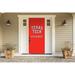 Texas Tech Red Raiders 36" x 80" Front Door Decor