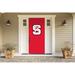 NC State Wolfpack 36" x 80" Logo Front Door Decor