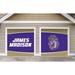James Madison Dukes 7' x 8' 2-Piece Logo Split Garage Door Decor