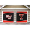 Texas Tech Red Raiders 7' x 8' 2-Piece Logo Split Garage Door Decor