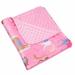 Wildkin Plush Throw Polyester in Pink | 39.5 H x 28 W in | Wayfair 27708