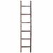 Foundry Select 6 ft Blanket Ladder Wood/Solid Wood in Brown | 73 H x 13 W x 3 D in | Wayfair 2542D73306E245F891DC7123B29F8627