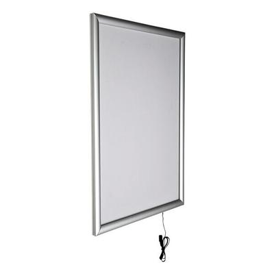 update displays LED Plakatmagnetrahmen »Economy« B2 einseitig silber, 54x74x1.3 cm