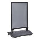 Kundenstopper »WindPro Lite« A0 black schwarz, update displays, 90x149x56 cm