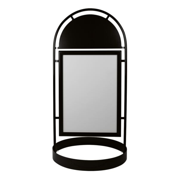 update displays Kundenstopper »Wheel« A1 silber, 65.5x155x89.5 cm Image