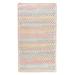 Blue/Orange 84 x 0.75 in Indoor Area Rug - Harriet Bee Seltzer Braided Green/Orange/Yellow Area Rug Nylon | 84 W x 0.75 D in | Wayfair