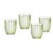 Godinger Silver Art Co Twill 11 oz. Whiskey Glass in Green | 4 H x 3.25 W in | Wayfair 44674