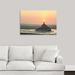 World Menagerie Mont Saint Michel Target by Philippe Manguin - Photograph Print on Canvas in White | 24 H x 36 W x 1.5 D in | Wayfair