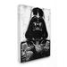 Ebern Designs Star Wars Darth Vader Distressed Wood Etching - Graphic Art Print Wood/Canvas in Brown | 20 H x 16 W x 1.5 D in | Wayfair