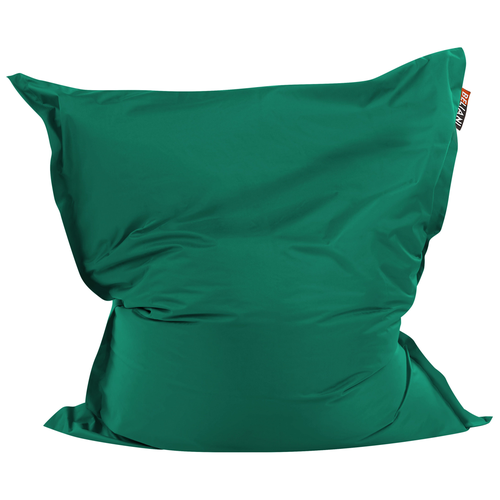 Sitzsack Smaragdgrün 140 x 180 cm Indoor Outdoor Stark wasserabweisender Langfristige Volumenstabilität Leicht Gewicht