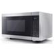 SHARP YC-MG252AU-S 25 Litre 900W Digital Microwave with 1000W Grill, 11 power levels, ECO Mode, defrost function, LED cavity light - Silver