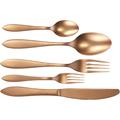 Villeroy & Boch - Manufacture Cutlery Table Cutlery Set for Up to 4 Persons, 20-Pieces, Stainless Steel, Copper