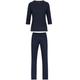 Trigema Damen 5395058 Zweiteiliger Schlafanzug, Navy-c2c, L EU