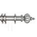 Canora Grey Joanie Decorative Traverse Single Rod Metal in Gray | 3 H x 48 W x 3 D in | Wayfair 6661F1EF4F874C08B60132FBC95BE11F