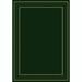 Green 91 x 0.38 in Area Rug - Milliken Design Center Emerald Legacy Area Rug Nylon | 91 W x 0.38 D in | Wayfair 4000029130