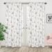 Sweet Jojo Designs Deer Floral Semi-Sheer Rod Pocket Curtain Panels Polyester | 84 H in | Wayfair Panel-DeerFloral