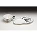 Rosalind Wheeler Crawford 2-Piece Teacup Set Porcelain/Ceramic in Black/White | 2.5 H in | Wayfair 720AE6C64E2945A1A48C5FF598A27BF4