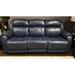 Southern Motion Safe Bet 89" Pillow Top Arm Reclining Sofa Leather Match/Genuine Leather in Blue | 42 H x 89 W x 69 D in | Wayfair 757-31 903-60
