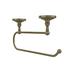 Winston Porter Meira Wall/Under Cabinet Mounted Paper Towel Holder Brass in Yellow | 7 H x 15 W x 2.5 D in | Wayfair