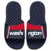 Youth ISlide Navy Washington Wizards Statement Jersey Split Slide Sandals