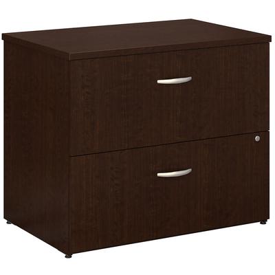 Series C Lateral File Cabinet in Mocha Cherry - Bu...