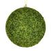 Vickerman 532980 - 8" Lime Beaded Ball Christmas Tree Ornament (2 pack) (N185973D)