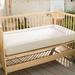 Naturepedic Breathable ultra baby crib mattress, Cotton in Yellow | 6 H x 27.25 W x 51.62 D in | Wayfair MC47