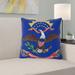 East Urban Home Square Pillow Cover & Insert Polyester/Polyfill | 18 H x 18 W x 3 D in | Wayfair 0B9802EEDC994369BF1E1042C6E80644