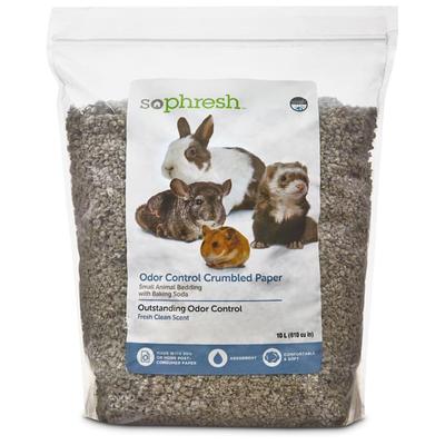 So Phresh Scented Crumbled Paper Small Animal Bedding, 10 Liter