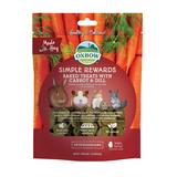 Simple Rewards Carrot and Dill Baked Small Animal Treats, 3 oz.