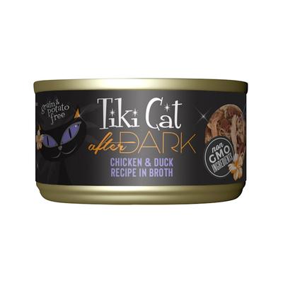 Tiki Cat After Dark Chicken & Duck Wet Cat Food, 2.8 oz., Case of 12