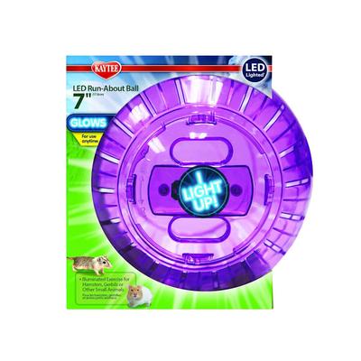 Kaytee LED Lighted Run About Ball 7"