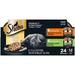 Perfect Portions Multipack Cuts in Gravy Roasted Chicken and Tender Turkey Entree Wet Cat Food, 2.64 oz., 12 Twin Packs