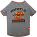NCAA BIG 12 T-Shirt for Dogs, X-Small, Oklahoma State, Multi-Color