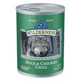 Blue Wilderness Duck & Chicken Grill Canned Dog Food, 12.5 oz., Case of 12, 12 X 12.5 OZ