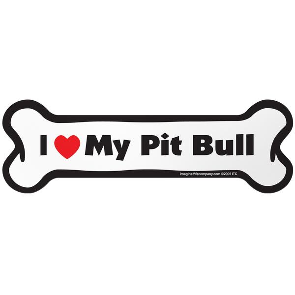 imagine-this-"i-love-my-pit-bull"-bone-car-magnet,-small,-assorted---assorted/