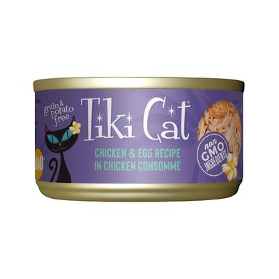 Tiki Cat Koolina Luau Chicken Egg Wet Cat Food, 2.8 oz., Case of 12