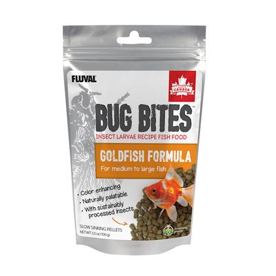 Fluval Bug Bites Pellets for Goldfish, 3.53 oz