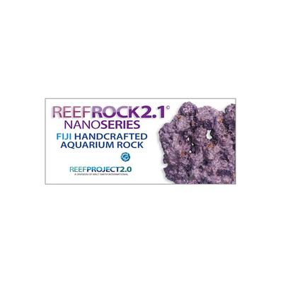 Walt Smith Reef Rock 2.1 Nano Series Fiji Handcrafted Aquarium Rock, 22 lbs.