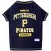 MLB National League Central T-Shirt for Dogs, Large, Pittsburgh Pirates, Multi-Color